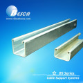 Besca Hot Dip Galvanized Steel Not Slotted Strut Channel Factory With Certification